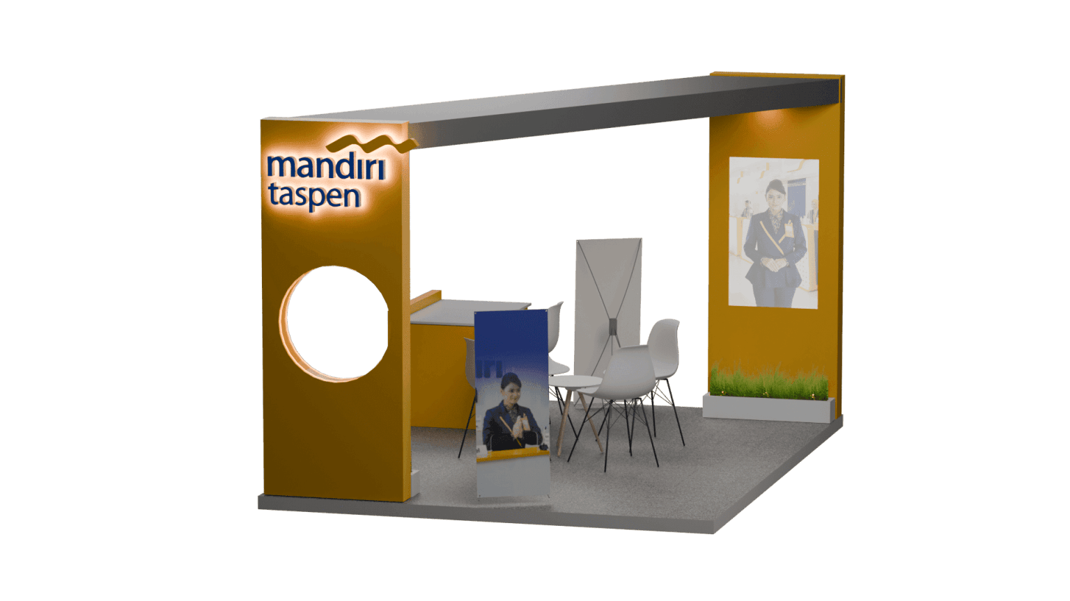 booth mandiri taspen